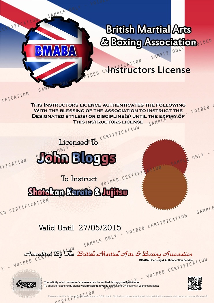 Instructors License SAMPLE 30